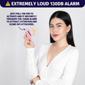 Dual Defense Kit (Alarm & Pepper Spray)
