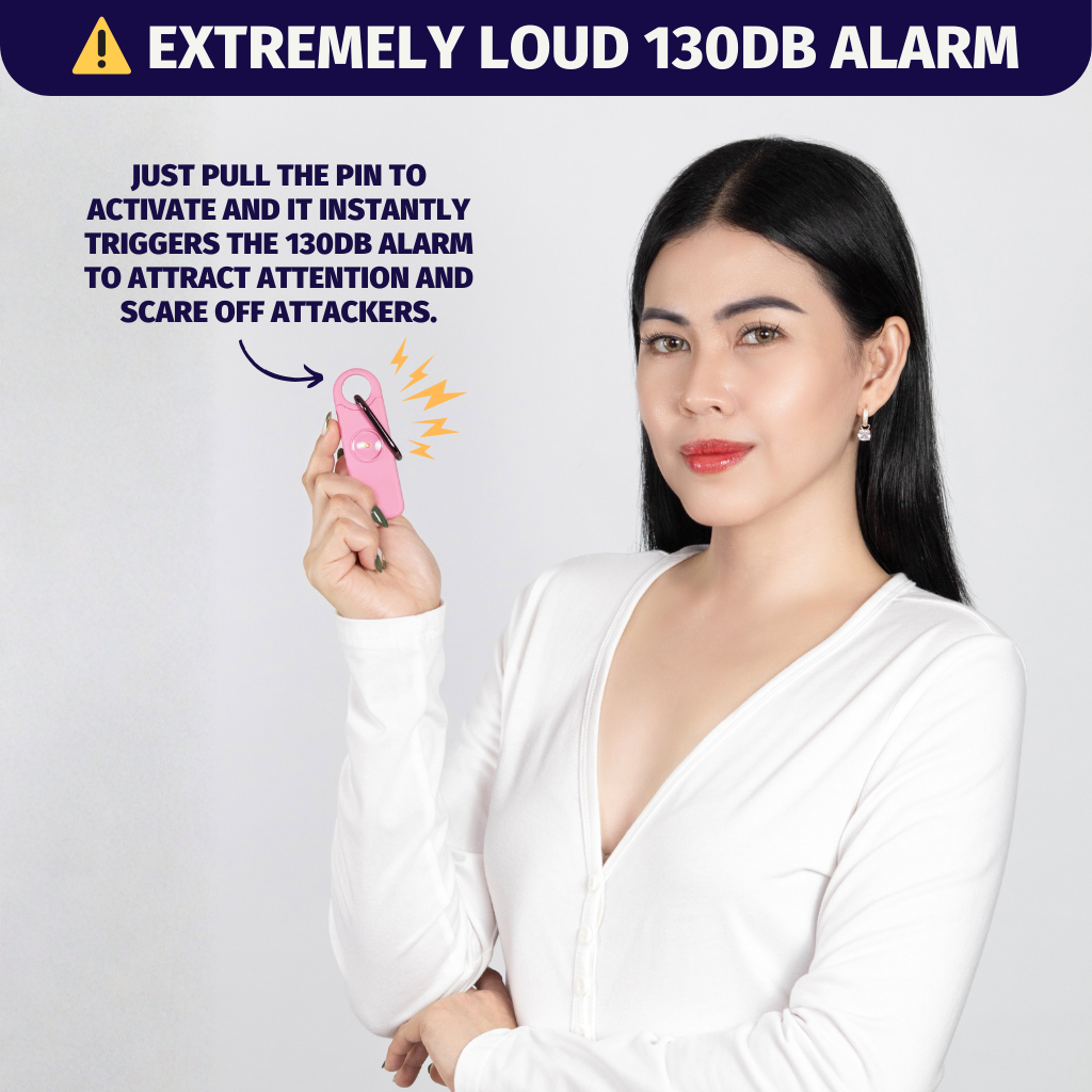 Dual Defense Kit (Alarm & Pepper Spray)
