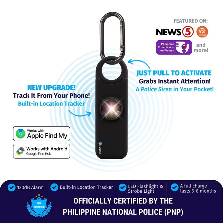 GSafe 5-in-1 Smart Alarm with Location Sharing