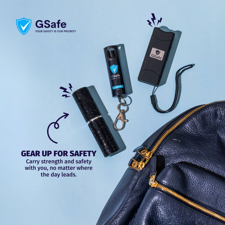 Complete Defense Kit (Alarm, Pepper Spray, & Stun Gun)