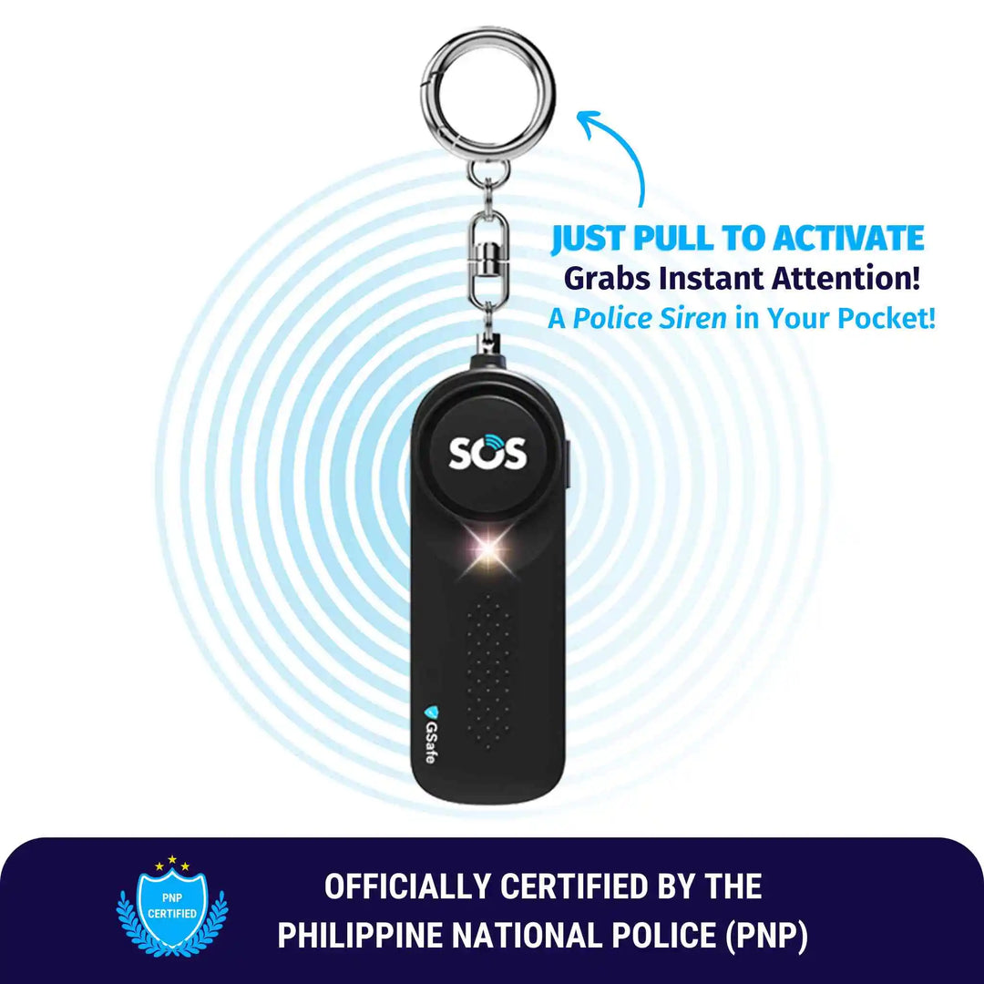 GSafe Ultra-Loud Personal Safety Alarm