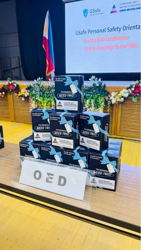 Personal Safety Talk at OSHC-DOLE