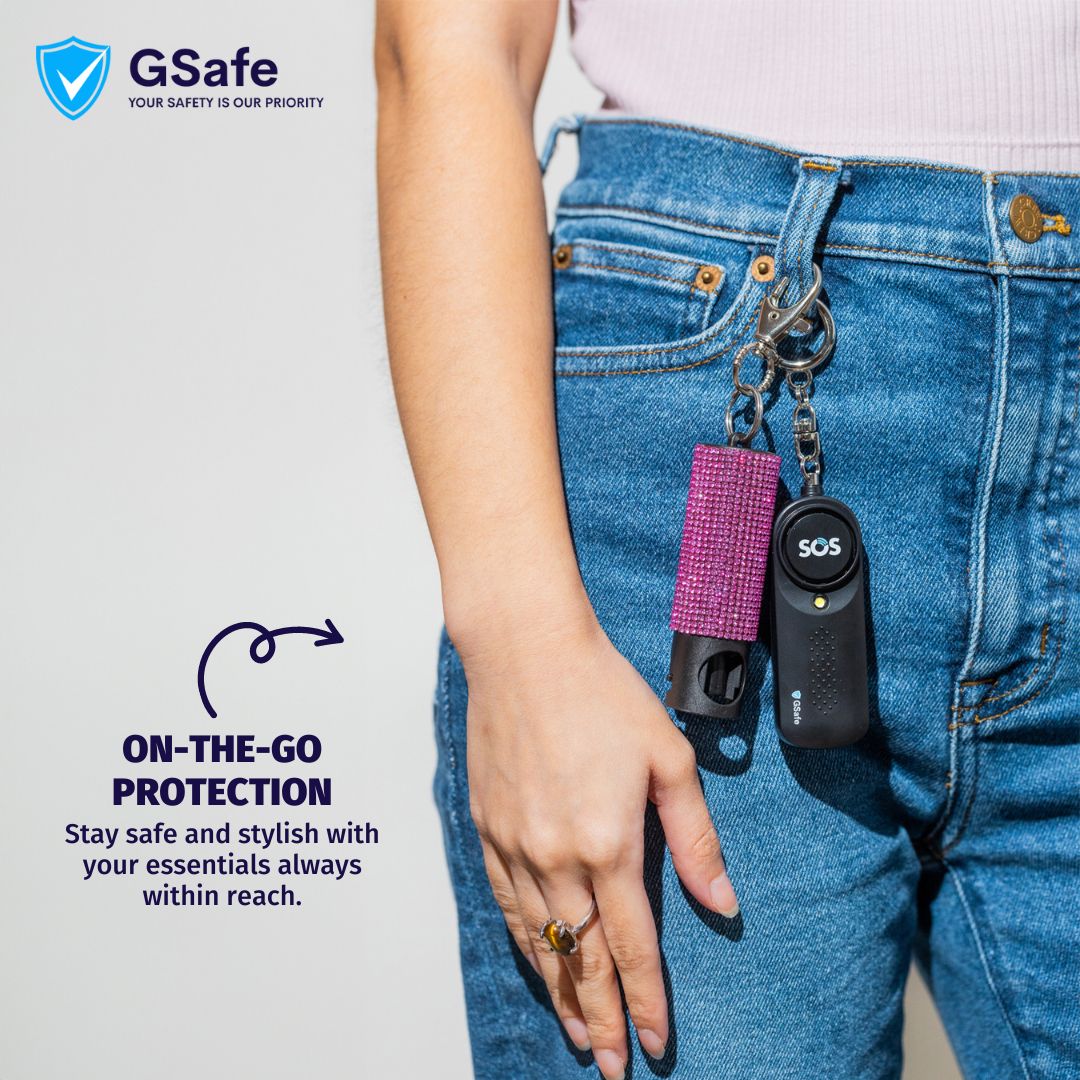Dual Defense Kit (Alarm & Pepper Spray)