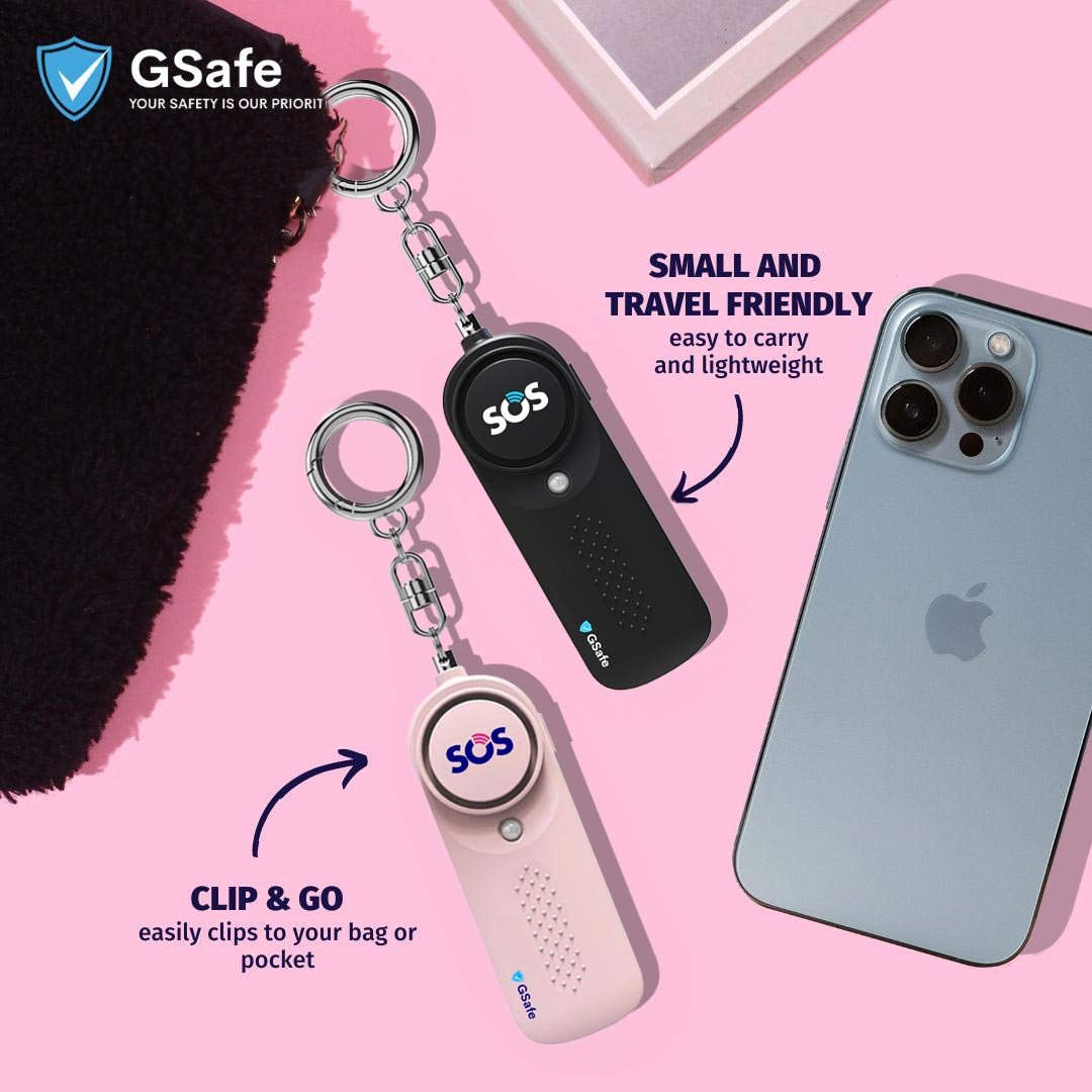 GSafe Ultra-Loud Personal Safety Alarm