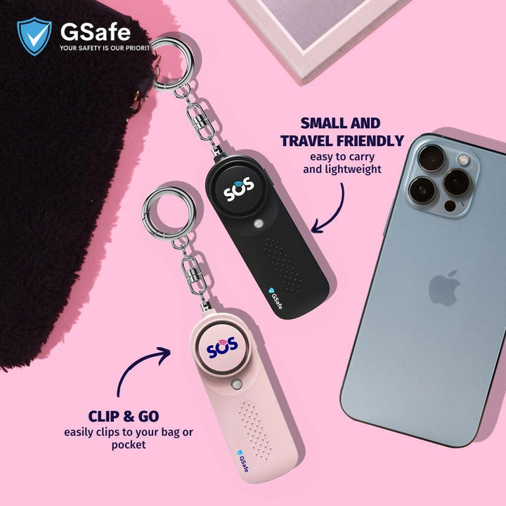 GSafe Ultra-Loud Personal Safety Alarm