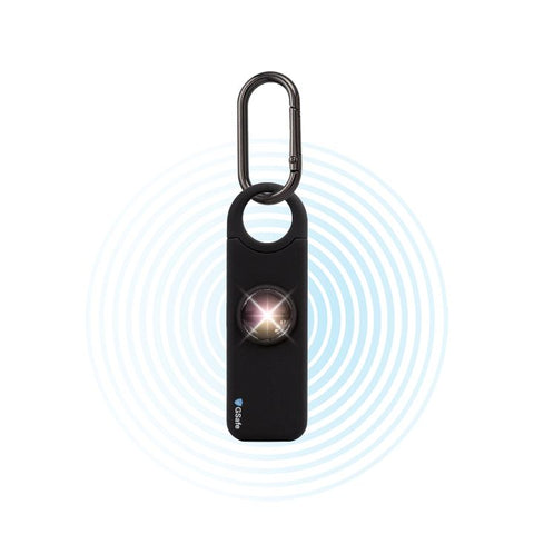 GSafe 5-in-1 Rechargeable Personal Safety Alarm with Location Sharing