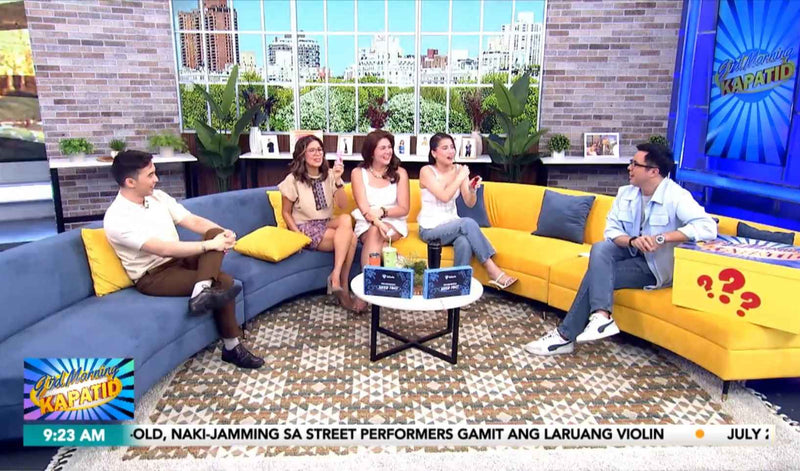 Featured on TV5's Morning Show