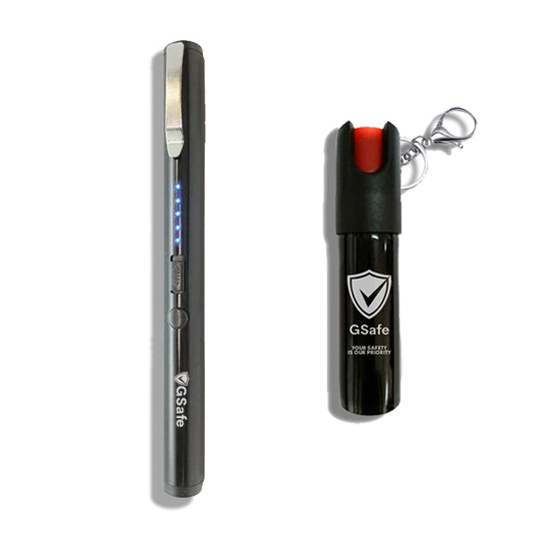 Pain Pen Stun Device Rechargeable with Flashlight
