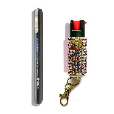 Pain Pen Stun Device Rechargeable with Flashlight
